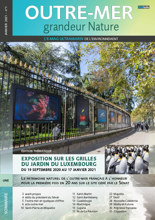 Le n°1, en février 2021 avec un édito de Gérard Larcher, président du Sénat